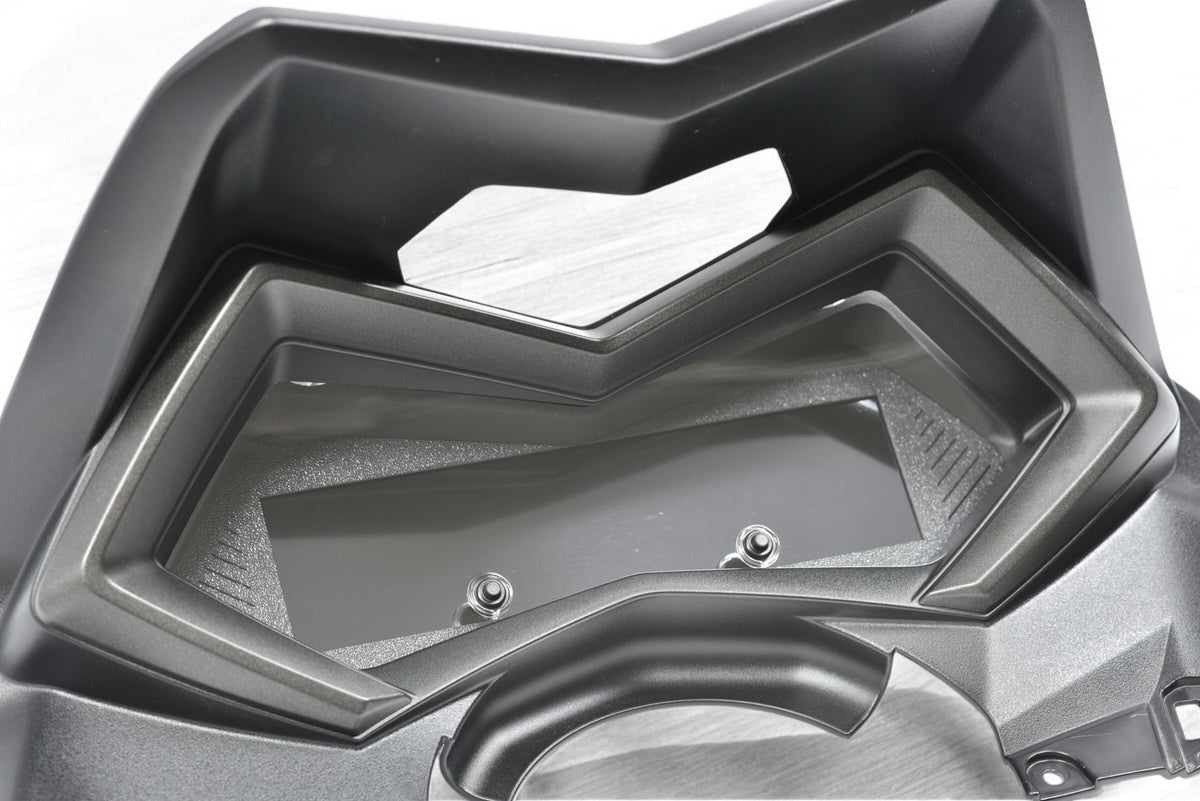 Strumentazione originale Yamaha TMAX 530 pronta per l'installazione della dashboard digitale Plug & Play T-DIGIT 530