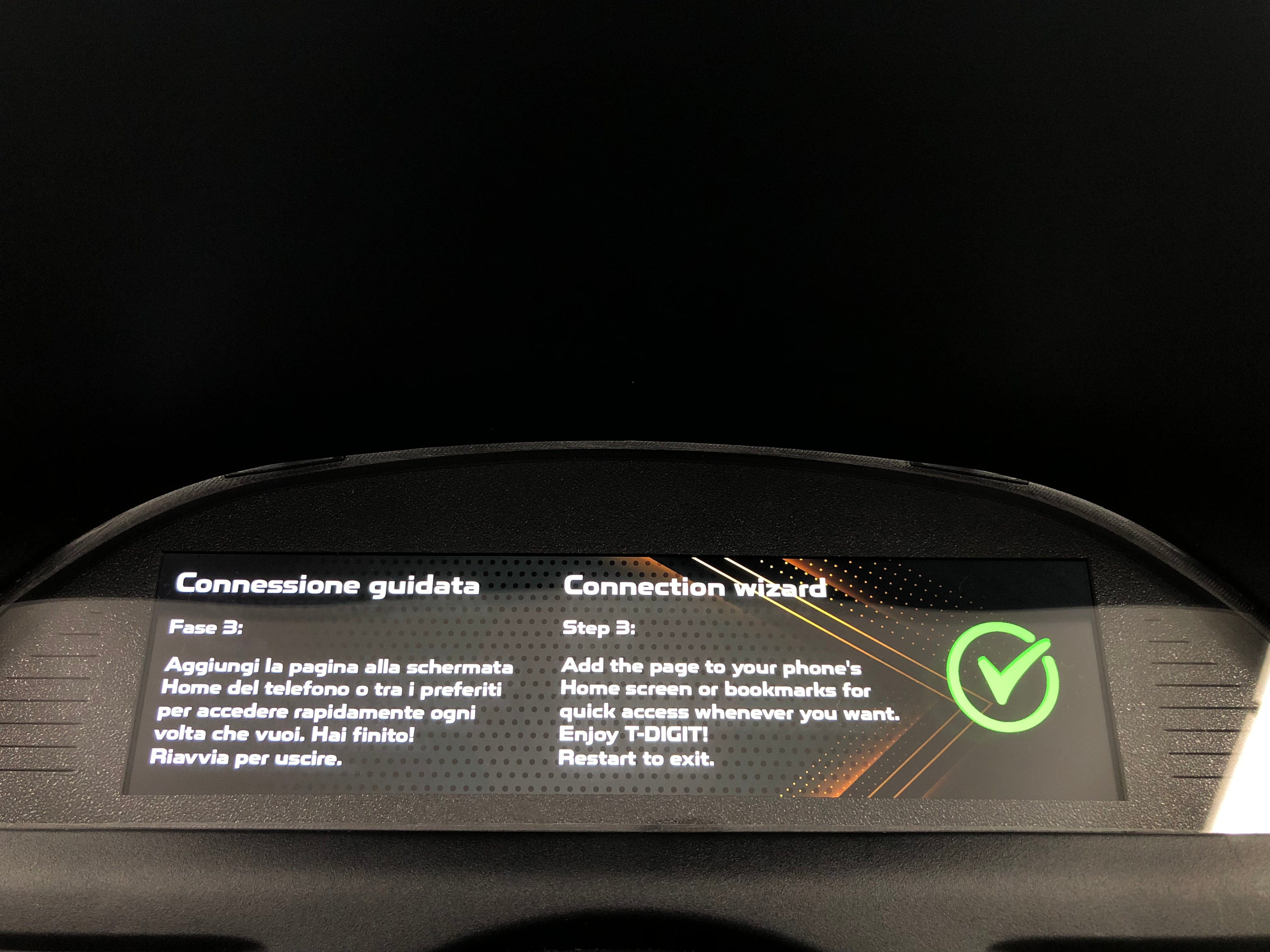 T-DIGIT 500 – Digital Cockpit Plug & Play per Yamaha TMAX 500 (2004–2007)